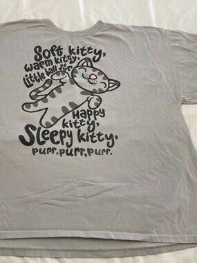 Unisex BIG BANG THEORY Soft Kitty Sleepy Purr Purr T Shirt 3X Ripple Junction